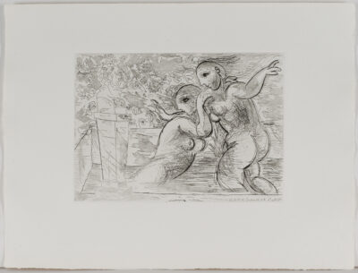 Picasso - Ref 580 Las Bañistas sorprendidas
